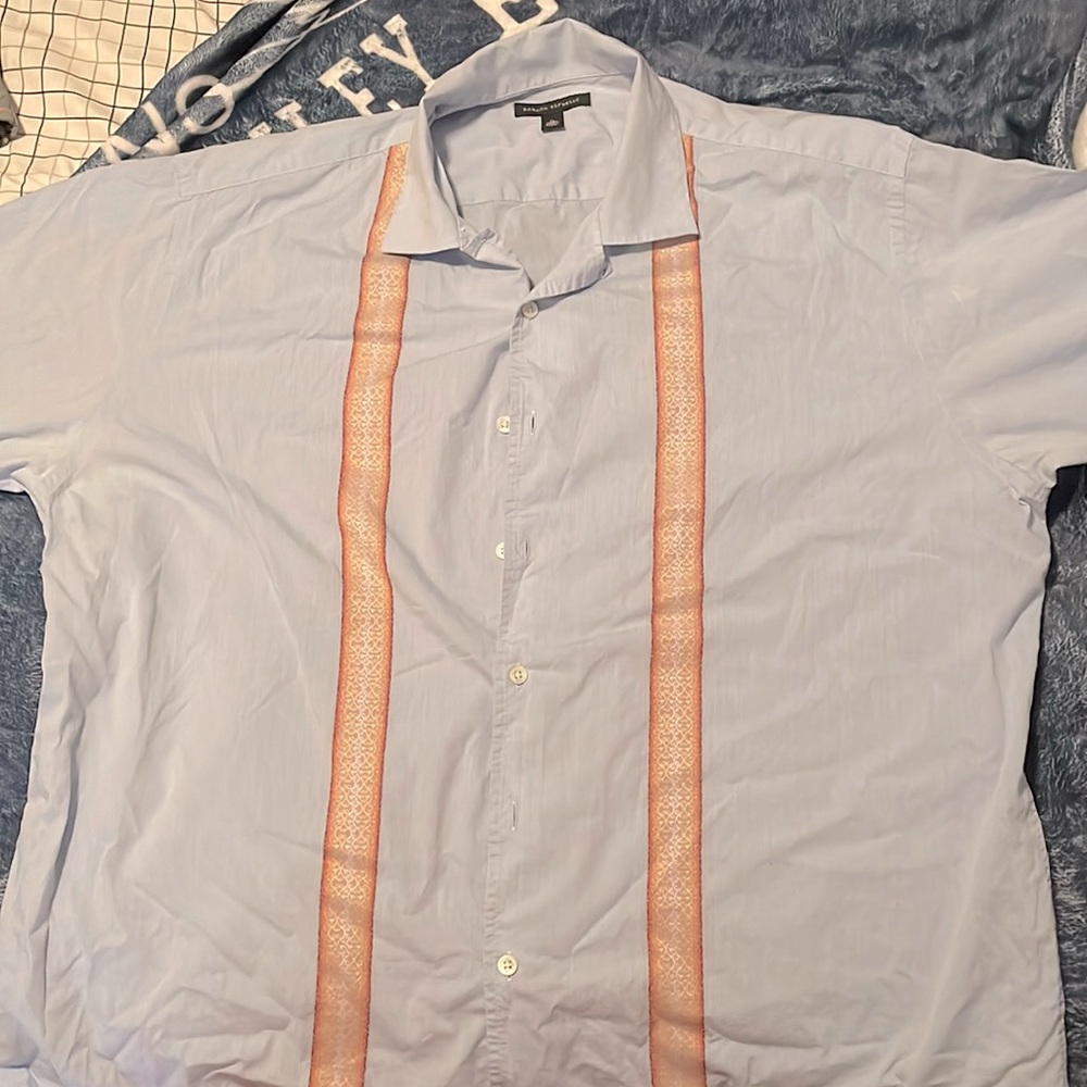 Banana republic short sleeve button down